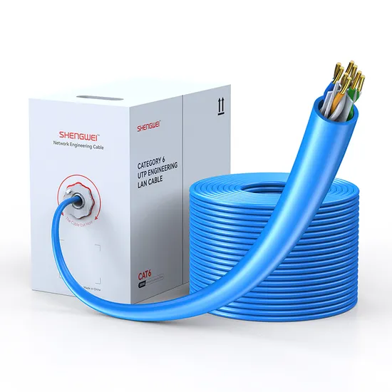 Cavo di rete UTP CAT6 in rame a prezzo di fabbrica in Cina